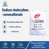 Sodium Dodecyl Benzene Sulfonate de qualité industrielle CAS 25155-30-0, matière première détergente, tensioactif, émulsifiant