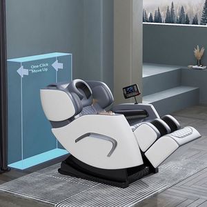 Fauteuil de massage électrique de luxe pour le corps entier, pour la maison, fauteuil inclinable multifonctionnel peu encombrant avec design capsule spatiale - Product Image 2