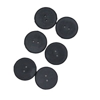 Étiquette NFC miniature étanche IP68 25 mm NTAG213 13,56 MHz RFID ISO 14443A en plastique PPS pour blanchisserie