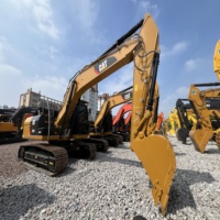 Excavatrice Caterpillar CAT320D2L d'occasion avec moteur pour les travaux de construction, de carrière et d'infrastructure