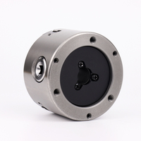 Mandrin de tour en acier K11-80 de 3 pouces, auto-centrant, à 3 mors, mors trempés HRC55-62, dureté 0,05 mm, précision, serrage manuel pour banc de travail