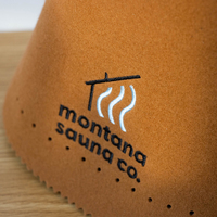 Een premium merinowol sauna-hoed die je koel houdt als het warm is