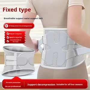 Stok Toptan Ayarlanabilir Yoga Bel Destek Korsesi Kemeri Erkek Kadın Hafif Nefes Alabilen Her Mevsim Sırt Ağrısı Giderici Çelik - Product Image 5