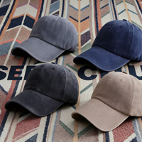 Casquette de baseball en jean délavé et PVC, style vintage 'Dad Hat', à visière large, réglable, avec lettres, pour hommes et femmes, idéale pour l'extérieur