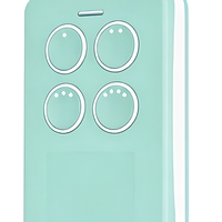 Control Remoto RF de 4 Botones, Multifrecuencia 280-868Mhz, Impermeable, Código Variable, para Puerta de Garaje, Abridor de Puerta Enrollable