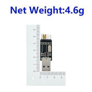 Adaptador USB a TTL UART OKY3406-3 con Chip CH340 y Selector de Voltaje para Desarrollo de Programación de MCU - Product Image 6