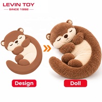 Peluche personnalisée en forme de phoque, jouet en peluche doux, coussin animal en peluche, fabrication sur mesure pour enfants, cadeau