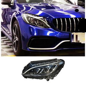 Accesorios para coche, faros delanteros de alta configuración, lente dual W205, faros Led para mercedes-benz C180 C200 <span class=keywords><strong>C26</strong></span> C300 - Product Image 2