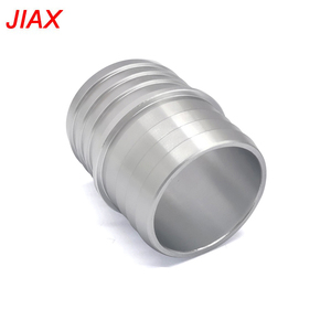 <strong>Auto</strong> Cooling System Hose <strong>Joiner</strong> 1-1/2" to 1-1/2" Aluminum Pagoda Coupler, Replacement for OEM Plastic Steam Port Fitting - Product Image 1