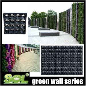 Mur végétal vertical, décoration murale, système de jardinage vertical, culture hydroponique, panneaux muraux verts, jardinière modulaire - Product Image 5