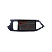 Pemutar MP5 Android 12.0 9 inci, bingkai kepala Unit mobil cocok untuk KIA PICANTO pagi LHD 2011 2012 2013 2014 Stereo layar Carplay