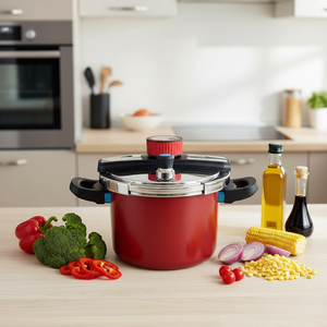 <span class=keywords><strong>Olla</strong></span> <span class=keywords><strong>a</strong></span> Presión Ecológica de Acero Inoxidable, Juego de Utensilios de Cocina, Varios Tamaños, Válvula de Seguridad Múltiple, Duradera para Estufas de Gas - Product Image 3