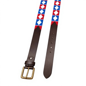 Cinturones de Moda para Hombre de Diseños Duraderos con Diseños Personalizados, Cinturón de Cuero Genuino Color Marrón con Hebilla de Latón Dorado, Gran Venta - Product Image 1