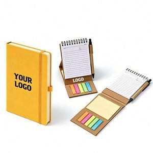 Customizable Logo Print Notebooks for Promotion Business Gift Pu Leather Hard Cover <b>Note</b> <b>Books</b> A6 School Notebook Wholesale - Product Image 1