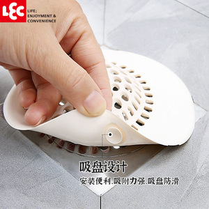 Filtro de desagüe para el cabello, forma ovalada, fácil instalación, para desagües de baño y cocina - Product Image 1