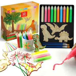 Juego de <span class=keywords><strong>pintura</strong></span> acrílica fluorescente de neón que brilla en la oscuridad <span class=keywords><strong>para</strong></span> niños, respetuoso con el medio ambiente, resistente a los rayos UV, Nox-tóxico, 15ml, suministros de arte en lienzo - Product Image 1