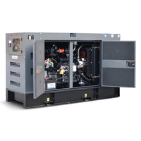Generador Diésel Súper Silencioso Trifásico con Salida de CA, 50/60HZ, 1500/1800RPM, Grupo Electrógeno de 40kw 50kva