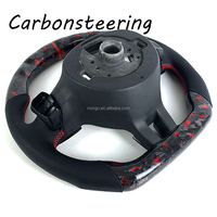 Maßgefertigtes Carbon-Lenkrad für Volkswagen Golf 6 GTI GTD GTR MK6 6R Polo Passat B7 B8 2015-2019 im Rennstil