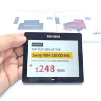 Label Rak Elektronik ESL Bluetooth 2.9 Inci dengan Label Harga Digital dan SDK/API