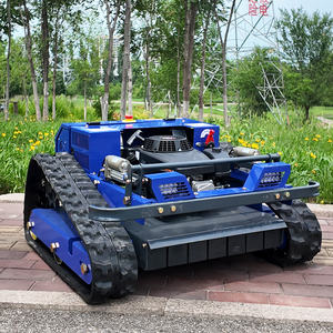 Çok arazi ayarlanabilir benzinli uzaktan kumanda eğim çim biçme makinesi Robot ot ayıklama makinesi kar greyder - Product Image 4