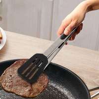 Pinzas de Silicona Premium para Parrilla, Pinzas de Acero Inoxidable para Barbacoa, Camping, Pasta y Alimentos