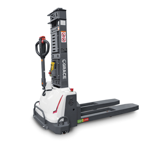 Novo Empilhador Multifuncional Autoelevatório com Empilhadeira Elétrica de 500, 700, 1000kg, Empilhador Autocarregável para Armazenagem - Product Image 1