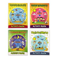 Livre d'activités pour enfants, instructions personnalisées, impression du Ramadan, coloriage islamique, 5 piliers, Collection, 5 activités