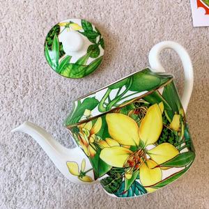 Ensemble de tasses à café en céramique de luxe en gros, 15 pièces, série forêt tropicale, porcelaine, parfait avec boîte cadeau - Product Image 5