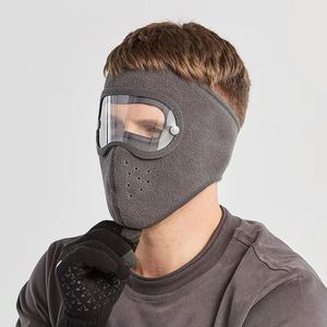 Masque facial chaud d'hiver anti-poussière pour le cyclisme, le vélo, le ski, pour hommes et femmes, activités de plein air par temps froid, coupe-vent - Product Image 4