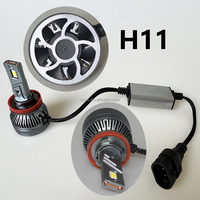 Ampoule LED de phare CSP à double tube de cuivre C2 3570 6000K 140W 9-60V H11 Kit de conversion de phare de voiture Universel Amélioration de l'éclairage automobile