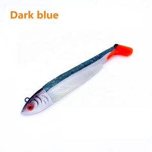 Fishing Lure Wobblers Artificial Bait Lead Jig Head with Silicone Soft Body 3D Fish Eyes Fishing Tackle