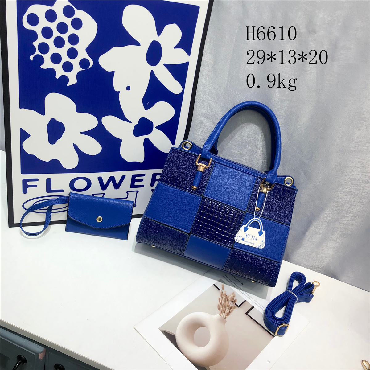 2023 Yijia Designer Colorful Handbag - Luxury PU Leather