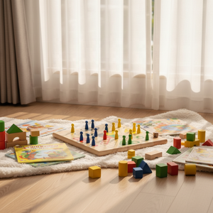 Gioco da Tavolo 2 in 1 per Bambini: Serpente e Scacchi in Legno, Gioco Educativo Interattivo per Famiglie e Prima Infanzia - Product Image 3