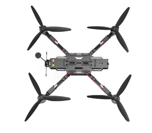 طائرة بدون طيار ثقيلة الحمولة 15 بوصة بحمولة 10 كجم ومدى طويل مع نظام FPV رباعي المراوح ونظام ELRS 915 ميجاهرتز للخدمات اللوجستية والإنقاذ والتوصيل - Product Image 5