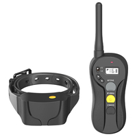Collier de dressage pour chien à distance en nylon, anti-choc électrique, étanche IPX7, portée 300M, pour l'entraînement du comportement canin - Vente Flash