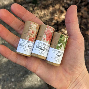 ลิปบาล์มแบบหลอดกระดาษวีแกนย่อยสลายได้เป็นมิตรกับสิ่งแวดล้อมปรับขนาดได้และสีกระดาษคราฟท์ราคาถูก - Product Image 4