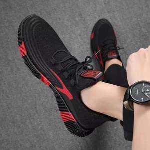 YATAI scarpe nere nuove scarpe autunnali per uomo sneakers comode e traspiranti in maglia fly per uomo scarpe sconto