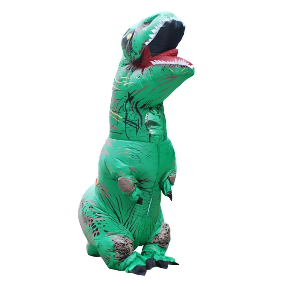 Vente chaude Adulte Enfants Anime Gonflable Vêtements Dinosaure pour Hommes et Femmes Partie Nouvel An Carnaval Costumes