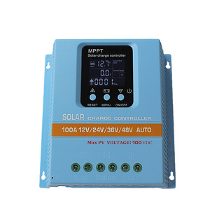 Controlador de Carga Solar Yong Changxin 100A 12V/24V/36V/48V Auto MPPT para Sistemas Fuera de Red - Product Image 1
