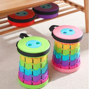 <span class=keywords><strong>Tabouret</strong></span> pliable personnalisé, petit siège portable, chaise de camping colorée, <span class=keywords><strong>tabouret</strong></span> télescopique en plastique pour enfants - Product Image 2