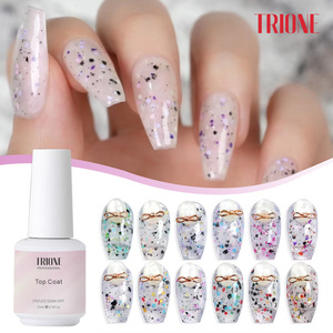 Vernis à Ongles Gel Coque d'Œuf Haute Qualité 15ml, Soak Off, Longue Durée, Couche de Finition Brillante, Gel UV LED pour Nail Art, OEM Marque Privée - Product Image 1