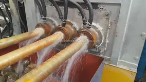 Machine de coulée de cuivre/laiton continue horizontale