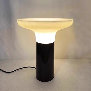 Lámpara de mesa con forma de hongo, de mármol, con iluminación ambiental LED para sala de estar, dormitorio y estudio. - Product Image 2