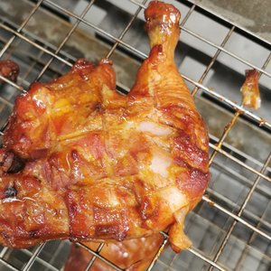 فرن تدخين أوتوماتيكي من الفولاذ المقاوم للصدأ 304 مع محرك لإنتاج النقانق، مدخن لحوم صناعي - Product Image 6