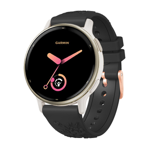 Bracelet en silicone souple gravé de fleurs pour femmes, tendance, pour <span class=keywords><strong>Garmin</strong></span> <span class=keywords><strong>Vivo</strong></span> Active 5 - Product Image 4
