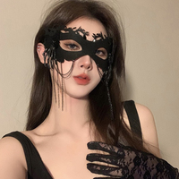 Masque de mascarade en strass personnalisé en gros, cache-œil pour concerts, festivals, articles VIP, promotion Kpop, soutien des fans, vente en gros
