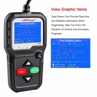 Escáner KONNWEI KW680 OBD2, herramienta de diagnóstico de coche para leer y borrar códigos, lector de código automotriz eficiente