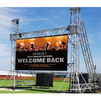 Mur LED P4.81 Écran LED de location Module d'affichage LED de location extérieure P4.81 Écran LED de fond de scène 5*4m