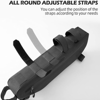 3 Litres Sac étanche pour cadre de vélo Sport Style Bicycle Top Tube Corner Pouch Storage Bike Triangle Bag-Cycling Accessories