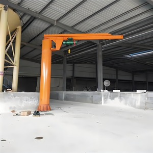 迷你柱式落地旋转臂 2 吨 JIB 起重机，带电动葫芦 - Product Image 4